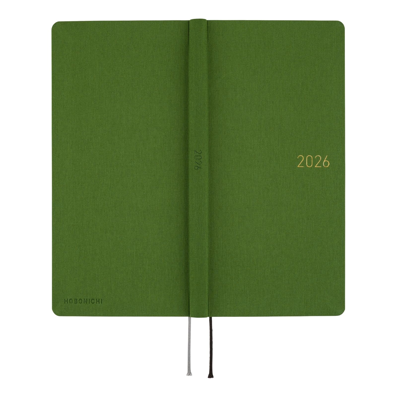 Amazon.co.jp: ほぼ日手帳 2026 weeks カラーズ/アンティークグリーン